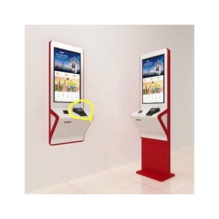 Akwil 55 Inch LED Touch EPOS Kiosk Free Standing or Wall Mount Option