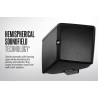 JBL Control HST-BLK Wide-Coverage Indoor Outdoor Speaker