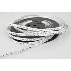 STRISCIA LED ADESIVA 5 MT FLESSIBILE 12Vdc 14,4W IP20 1000 Lm 4100K  REEL5050/BN