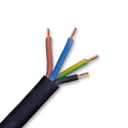 100m 1.5mm Stranded 4 Core Cable Flex Drum