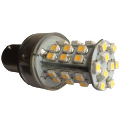 26mm Dimmable 240V 2.5W LED BA15D SBC or BA15S or E14 39 x 3528 LED Corn Light Bulb 240lm BA15 or B15 Equivalent to 25W