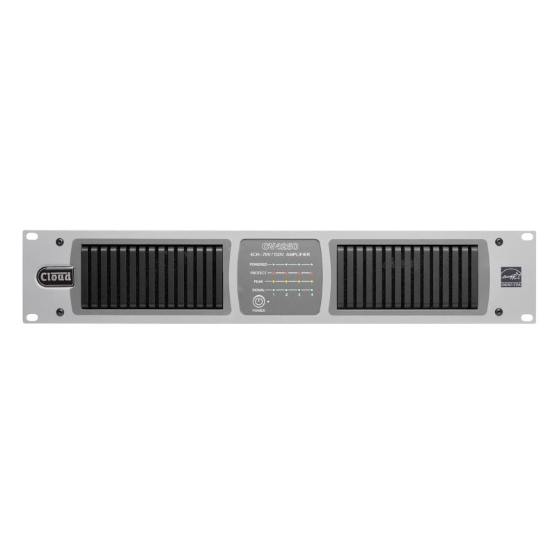 Cloud CV4250 4 Channel 70 or 100v Digital DSP Amplifier