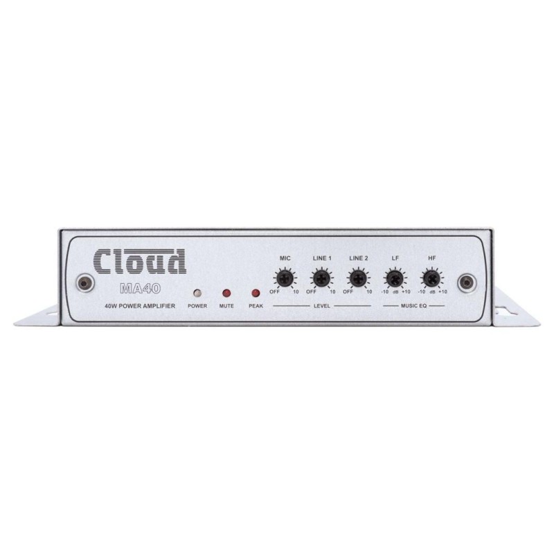 Cloud MA40 40W Mini Amplifier Wall Mount Cloud MA40 40W Mini Amplifier Wall Mount