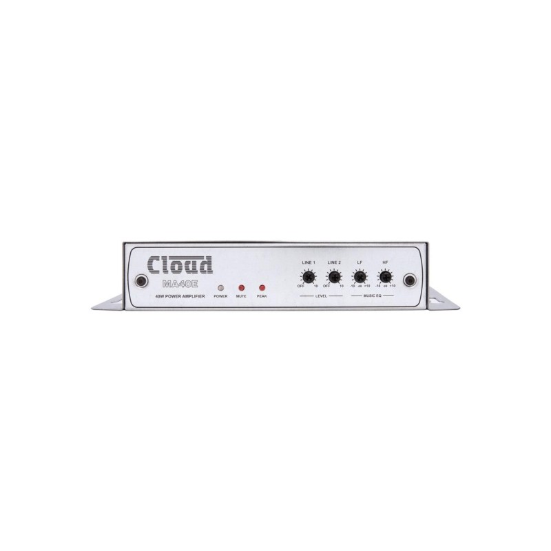 Cloud MA40E 2x 20W 4 Ohm Mini Amplifier with Ethernet and Remote Input Facility Port Cloud MA40E 2x 20W 4 Ohm Mini Amplifier with Ethernet and Remote Input Facility Port