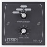 RSL-4B Remote Source / Volume Level Select Plate in Black