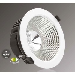 Verbatim LED Recessed Downlight INDIRECT 220mm 20W 3000K 1650lm 45° White