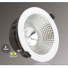 Verbatim LED Recessed Downlight INDIRECT 220mm 20W 3000K 1650lm 45° White