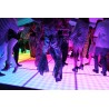 Akwil 1m x 1m 64 Square Pixel Matrix LED Dance Floor System includes Floor Panels Modules Controllers and Power Supplies