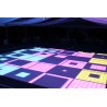 Akwil 1m x 1m 64 Square Pixel Matrix LED Dance Floor System includes Floor Panels Modules Controllers and Power Supplies