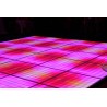 Akwil 1m x 1m 64 Square Pixel Matrix LED Dance Floor System includes Floor Panels Modules Controllers and Power Supplies