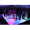 Akwil 1m x 1m 64 Square Pixel Matrix LED Dance Floor System includes Floor Panels Modules Controllers and Power Supplies