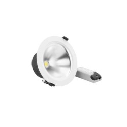 Verbatim LED Recessed Trumpet Downlight 220mm 20W or 30W  3000K or 4000K 25° or 40°