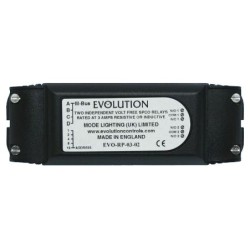 Mode EVO-RP-03-02 Evolution Relay Unit (Two SPCO Relays of 3 Amps Resistive or Inductive)