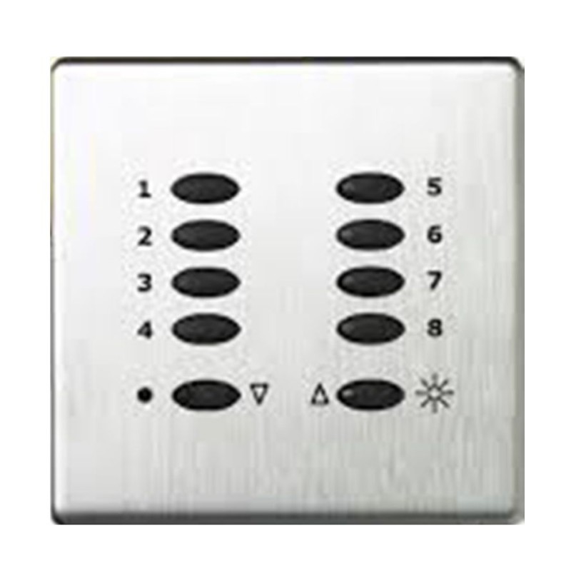 Mode Evolution Switch Plate Fascia EVO-S-POC-** (Single Gang, MK Aspect Polished Chrome)