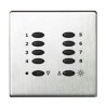 Mode Evolution Switch Plate Fascia EVO-S-POC-** (Single Gang, MK Aspect Polished Chrome)