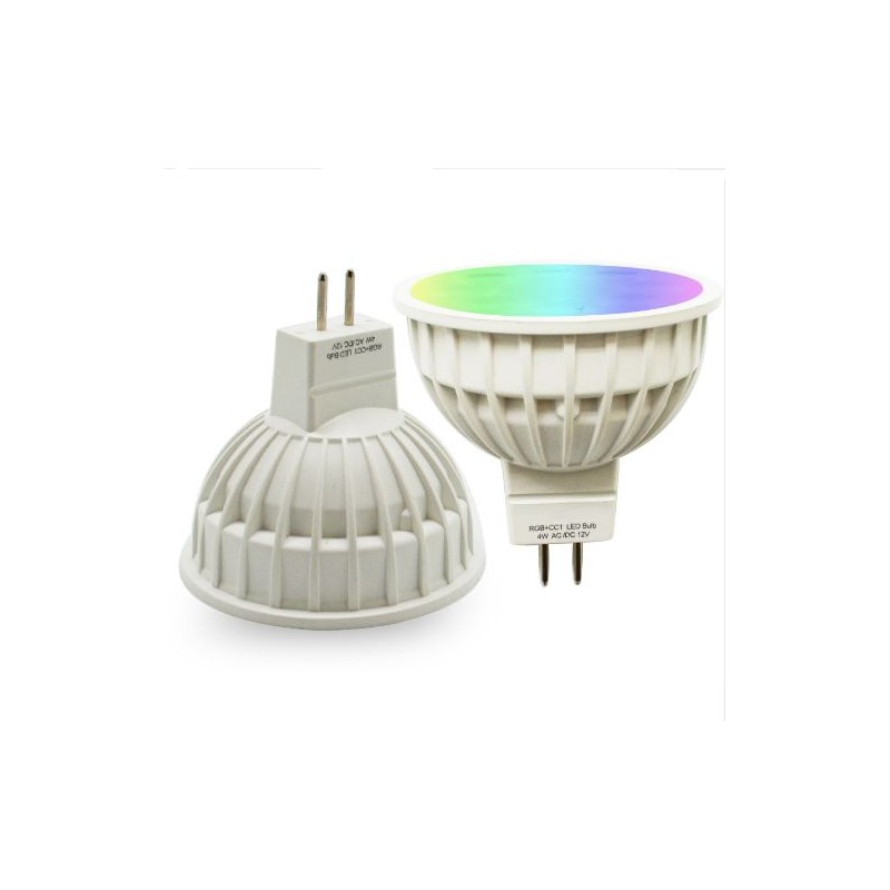 Akwil Smart Wireless MR16 12V RGB and CCT Colour LED Controlled Downlight LED Bulb