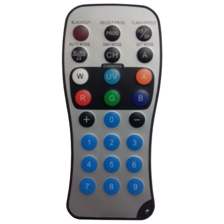 Remote for Battery Powered LED Stage Lighting