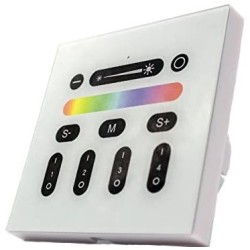 Smart Wireless 4 Zone Colour Control Wall Panel