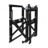 Front Loading Video Wall Display Bracket Fully Serviceable Wall Mount