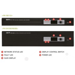 Inter-M PN-106 60W Network Mixer Amplifier compatible with MS-N300 GUI