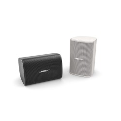 Bose DesignMax DM3SE Pair of 25W 8 Ohm or 100V Line Surface Wall Mount Speakers in Black - Pair