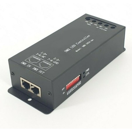 Akwil DMX1024 LED Pixel Strip DMX-SPI Decoder Controller