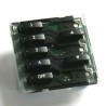 Rako WCM-070 hard wired 7 button push button control module for wired CAT-5 Wall Plate