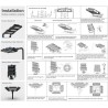 AK-FL02-1000W Dali or DMX Dimmable 1000W LED Stadium Flood Light with Meanwell Drivers for high end sports flood lighting