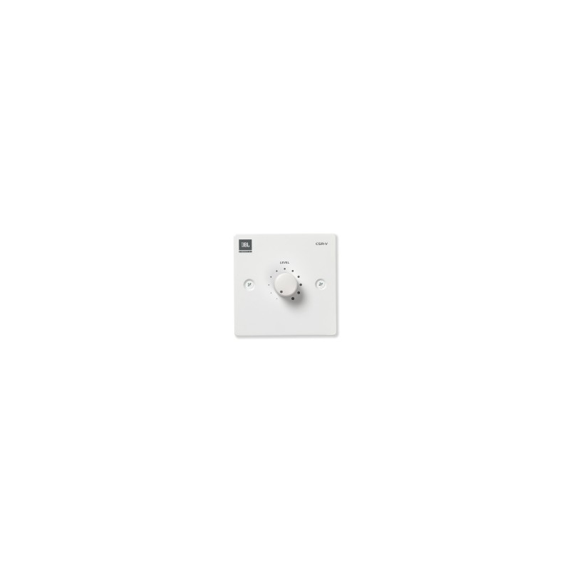 JBL CSR-V White Volume Wall Plate Control Single Gang