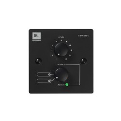 JBL CSR-2SV Black Volume and Selector Control Wall Plate Single Gang