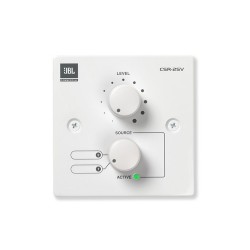 JBL CSR-2SV White Volume and Selector Control Wall Plate Single Gang