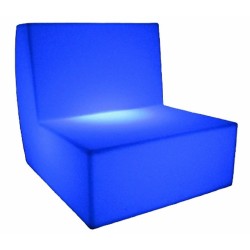 LED Middle Sofa RGB Battery Chargeable Colour Remote Controlled Furniture