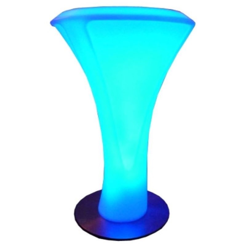 LED Poseur Table RGB Battery Chargeable Colour Remote Controlled Furniture