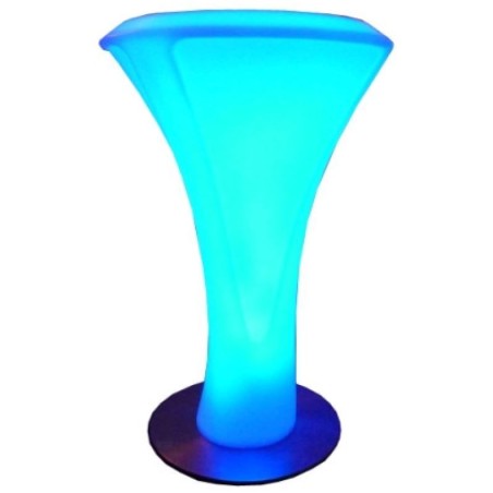 LED Poseur Table RGB Battery Chargeable Colour Remote Controlled Furniture