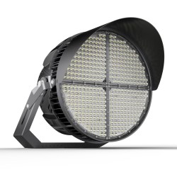Akwil 1000W LED Stadium Spot Light AK-SP06-1000W Dali or DMX Dimmable with Meanwell Drivers for high end sports spot lighting