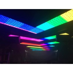 Akwil RGB LED Pixel and WW LED Beam Matrix 500mm x 500mm 36 Pixel Panel System