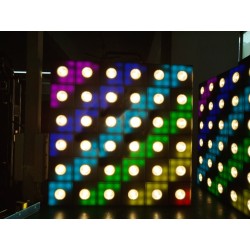 Akwil RGB LED Pixel and WW LED Beam Matrix 500mm x 500mm 36 Pixel Panel System