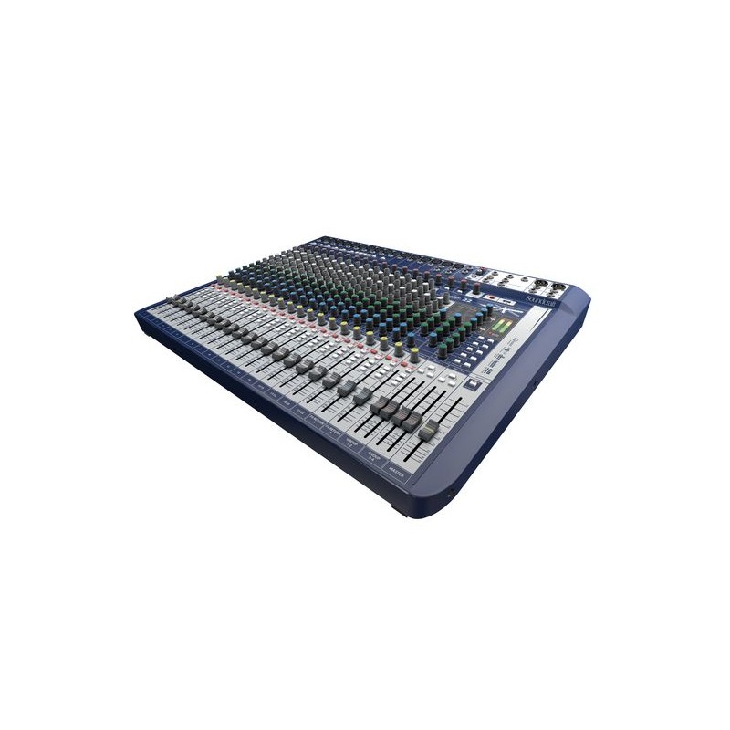 Signature 22 Analogue Mixer 22  Channel 4 EQ Bands 5 AUX