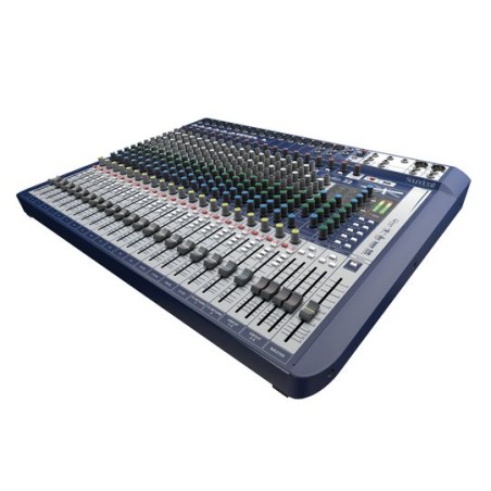 Signature 22 Analogue Mixer 22  Channel 4 EQ Bands 5 AUX