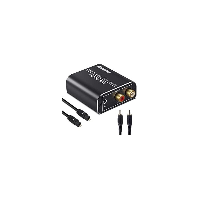 TOS Link ADAC Optical to RCA Converter