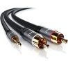 5m Stereo RCA to 3.5mm Jack Cable