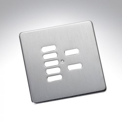 RLF-xxx-SS Stainless Steel Cover Plate for Rako Wireless Wallplates