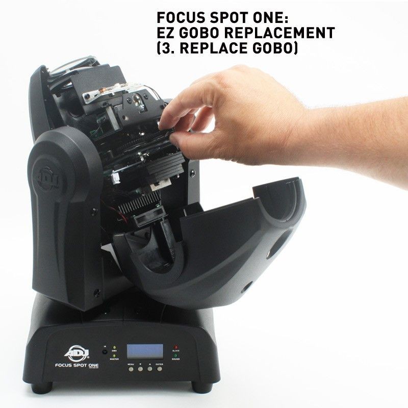 ADJ Focus Spot ONE - American DJ 35W LED Gobo Moving Head Unit