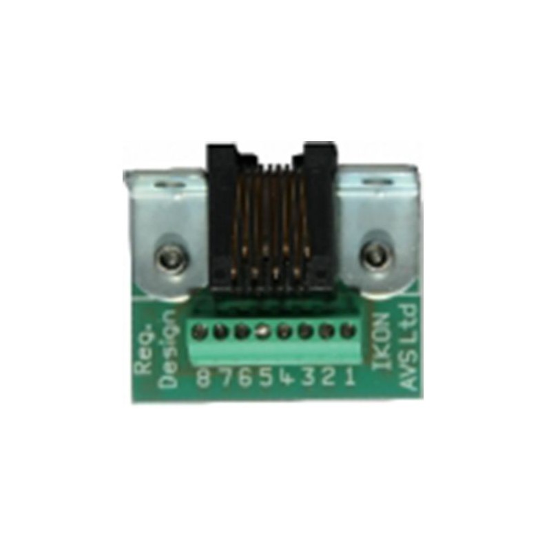 RJ45-ST RJ45 socket to screw terminals panel mount