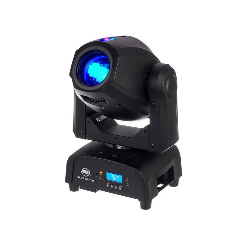 ADJ Focus Spot 2X -  American DJ 100W LED Pro Moving Head Unit with 3W UV LED