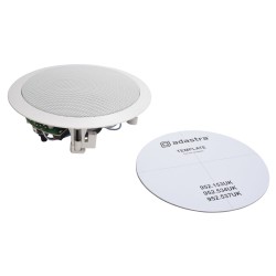 Adastra CC6V 50W 6.25 Inch Ceiling Speaker with Directional Tweeter - 100V Line CD Series 70Hz - 20kHz Frequency Range