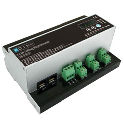 Mode Lighting DIN-02-04-TE-PLUS eDIN 4x2A Trailing Edge Dimmer 4 Trailing Edge Channels of 2 Amps Module Load 6A