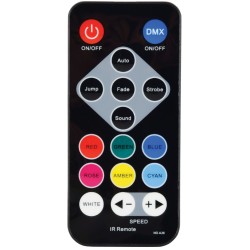 QTX PAR-180 High Power RGB PAR Light with IR Remote