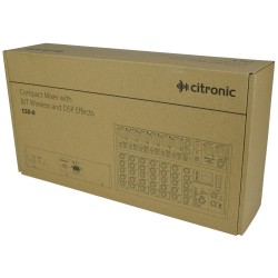 Citronic CSD-8 Compact Mixers with Bluetooth wireless and DSP Effects