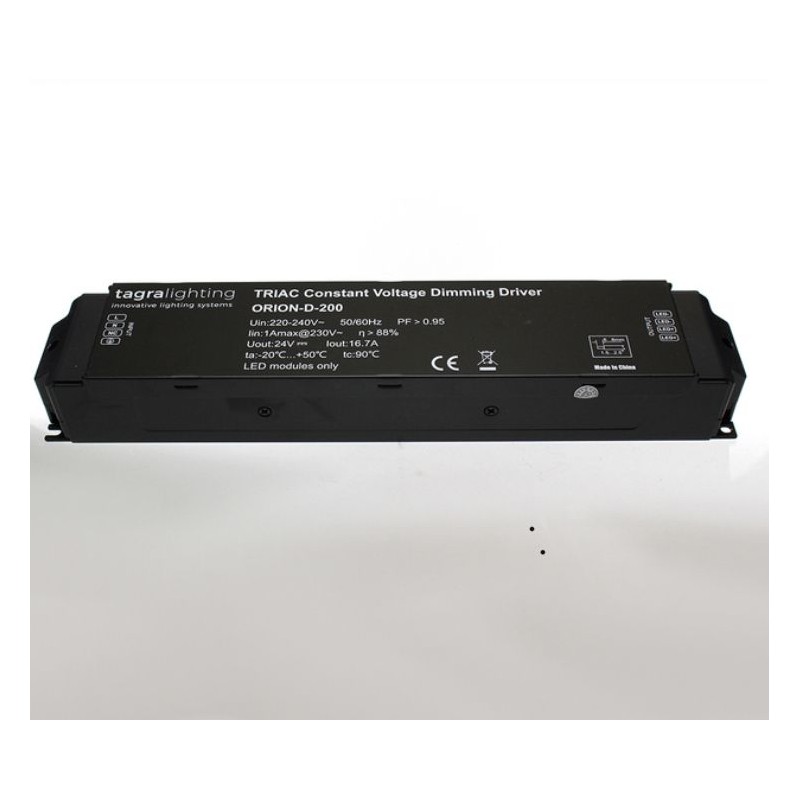 24V Premium Professional Slim Dimmable LED Driver, 200W 8.3A